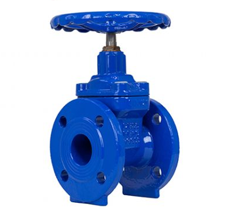 VALVULA  COMPUERTA HIERRO BRIDADA CON VOLANTE  6" 145PSI HASTA 12”